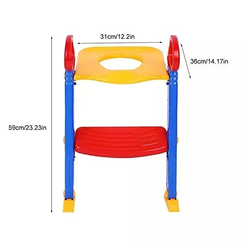 Kids Adjustable Toilet Training Ladder Seat