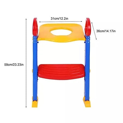 Kids Adjustable Toilet Training Ladder Seat