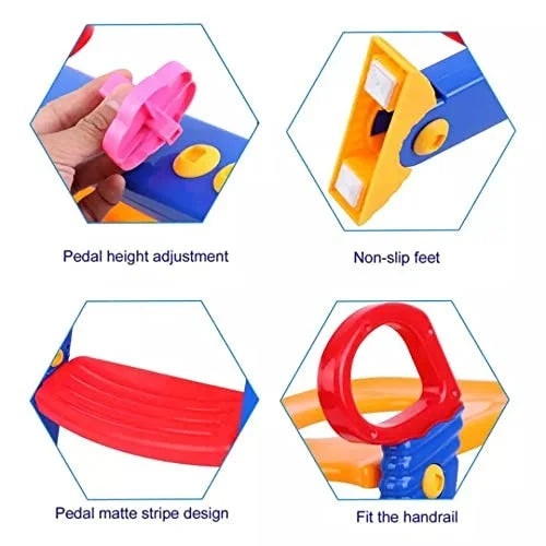 Kids Adjustable Toilet Training Ladder Seat