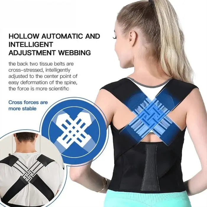 Premium Back Posture Corrector Belt for Pain Relief & Support