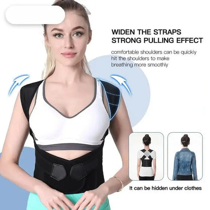 Premium Back Posture Corrector Belt for Pain Relief & Support
