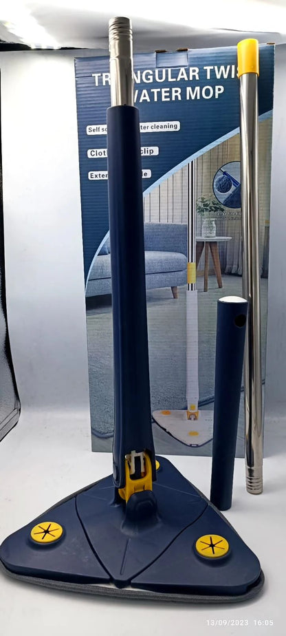 360° Rotating Floor Mop – Flexible, Fast & Streak-Free Cleaning