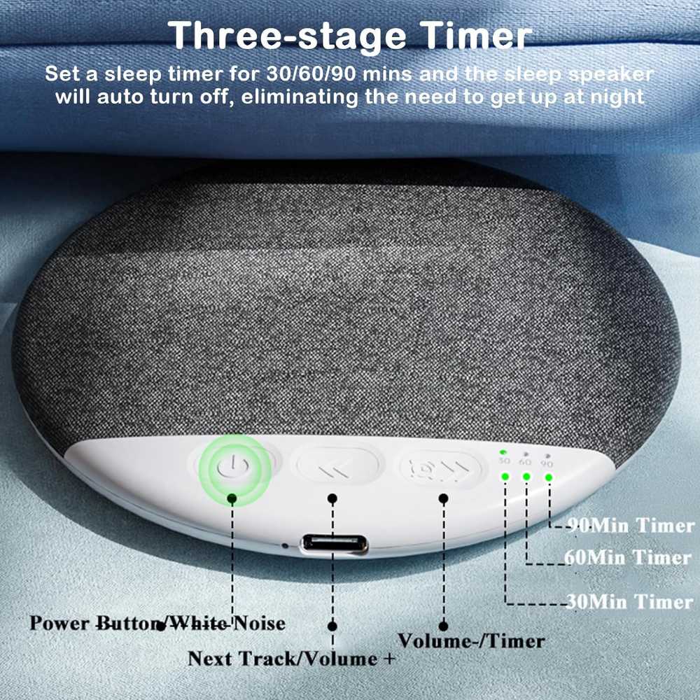 SilentS1™ Bone Conduction Pillow Speaker – Sleep Without Headphones