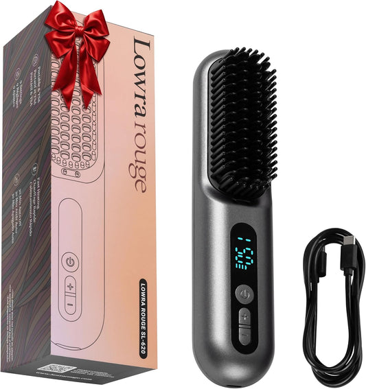 Cordless Hair Straightener Brush