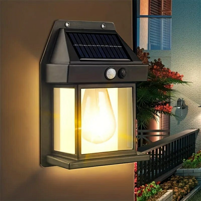 Solar Motion Sensor Wall Light