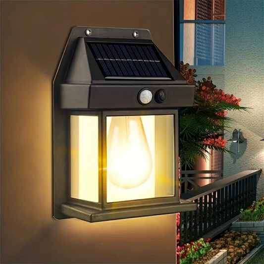 Solar Motion Sensor Wall Light