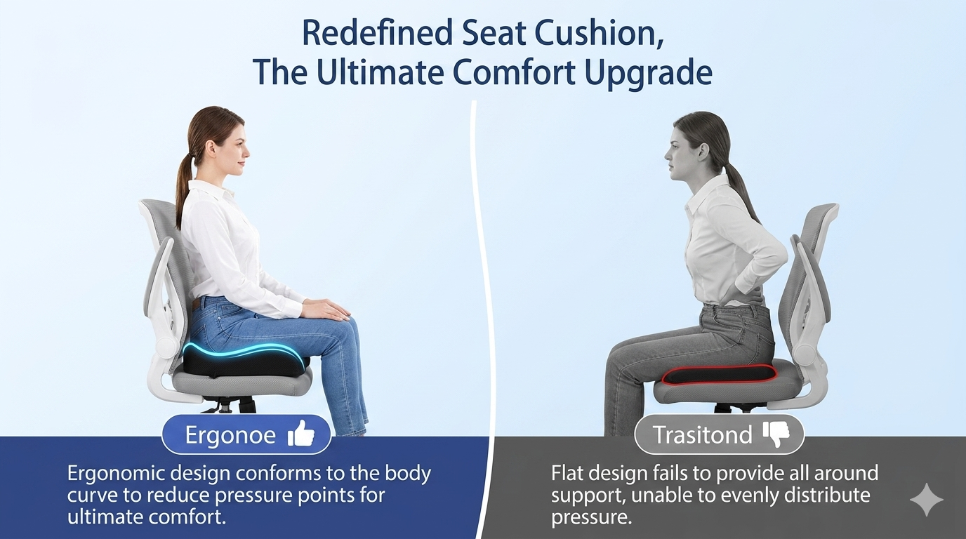 Ergonomic Pain Relief Cushion
