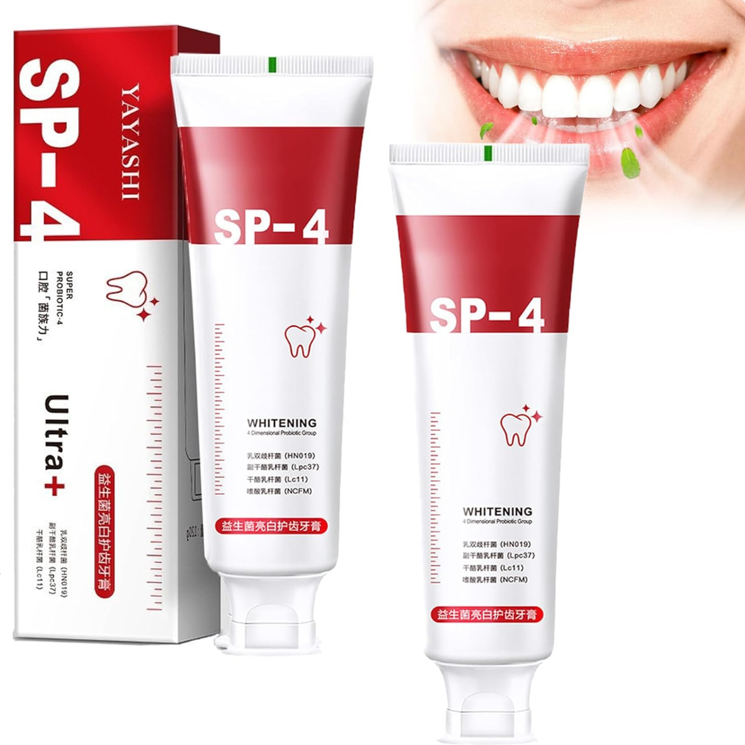 SP-4 Probiotic Teeth Whitening Toothpaste