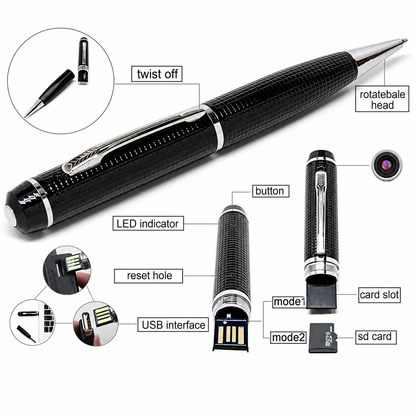 Mini Camera Pen – 1080P HD