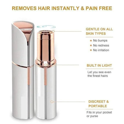 Silky Glow 2 In 1 Women's Facial Hair Remover