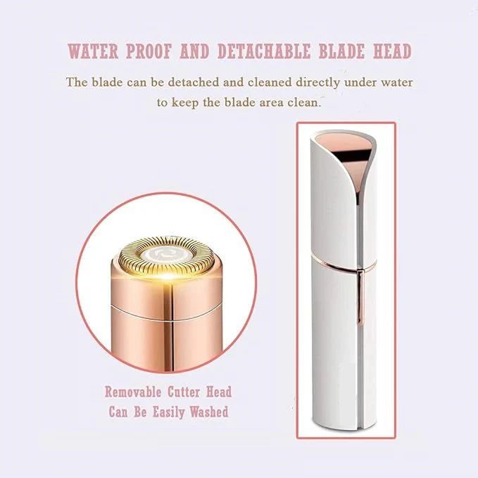 Silky Glow 2 In 1 Women's Facial Hair Remover