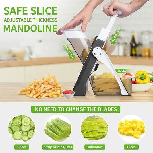 Manual Vegetable Cutter – Fast, Safe & Effortless Chopping