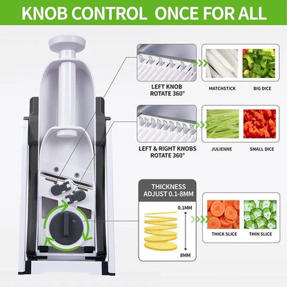 Manual Vegetable Cutter – Fast, Safe & Effortless Chopping