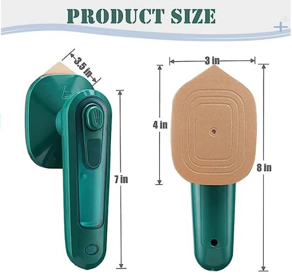 Instant Wrinkle Remover – Portable Steam Ironمزيل التجاعيد الفوري – مكواة بخار محمولة
