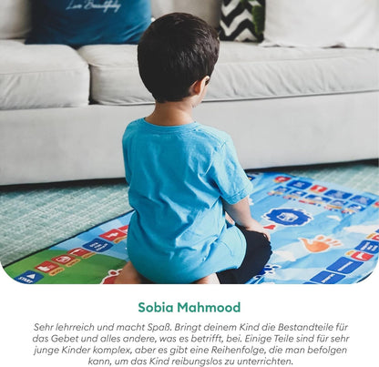 Islamic Prayer Mat for Children Education